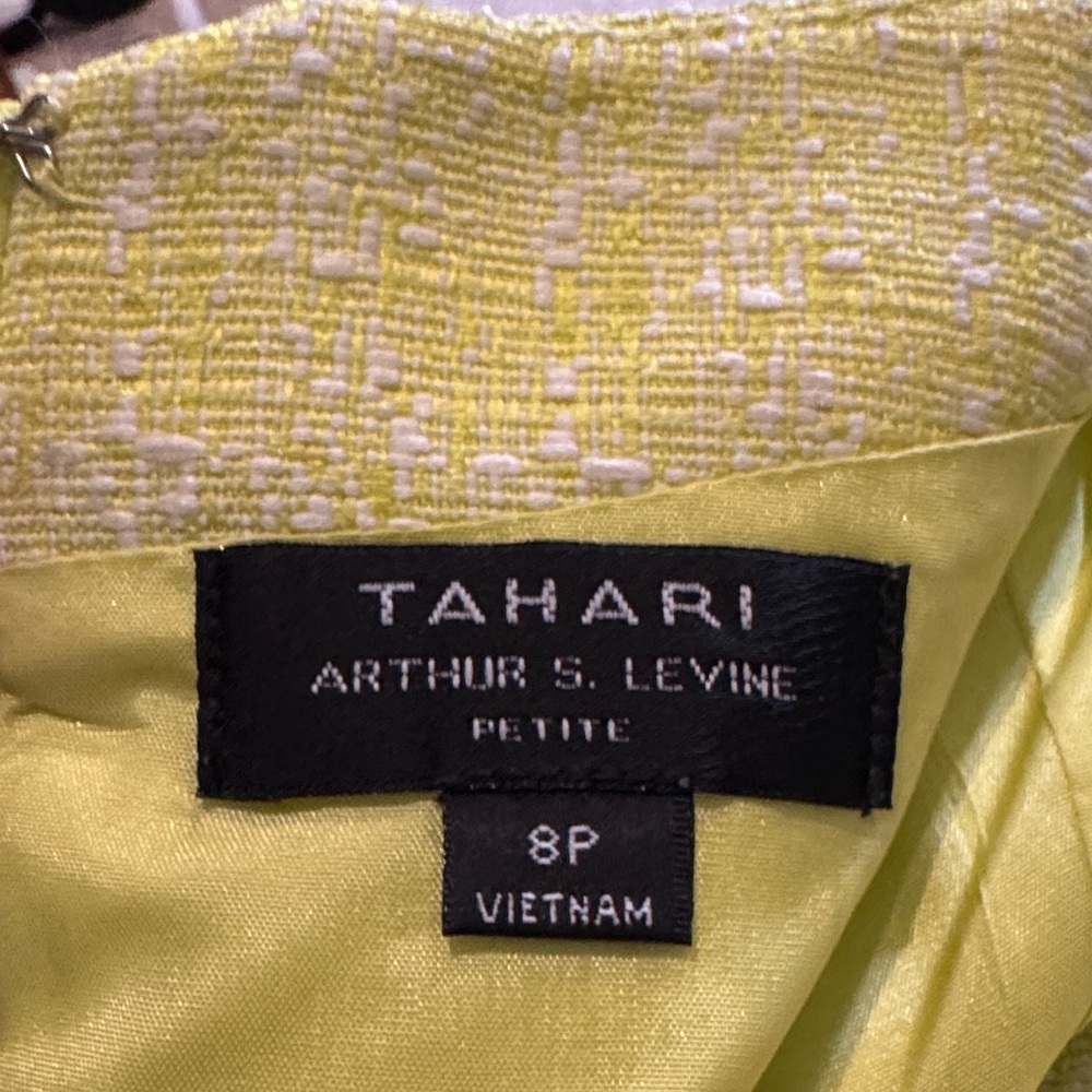 Tahari Tweed Sheath Midi Dress - Picture 2 of 8